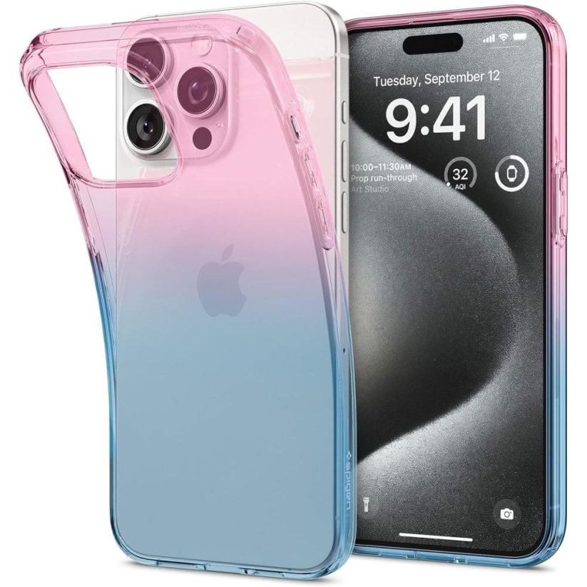 Kryt Spigen Liquid Crystal iPhone 15 Pro Gradation Pink