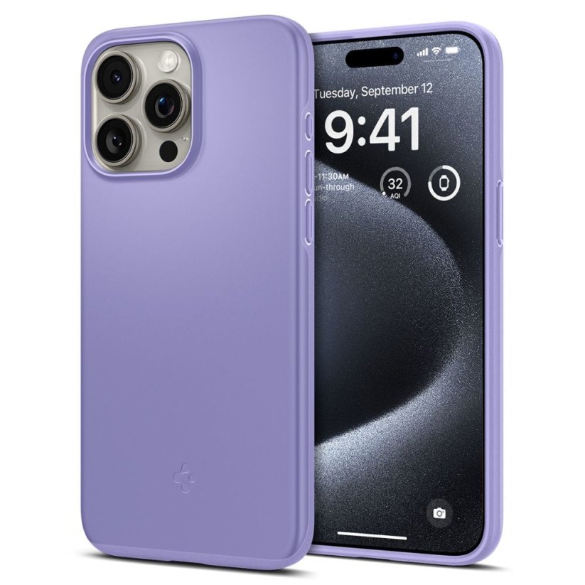 KRYT SPIGEN THIN FIT iPhone 15 Pro IRIS PURPLE