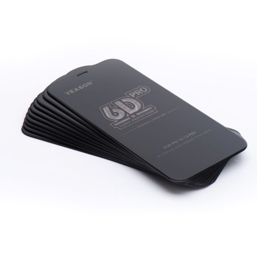 Ochranné tvrdené sklo 6D Pro Veason Glass (Set 10In1) - Xiaomi Redmi 14C Black
