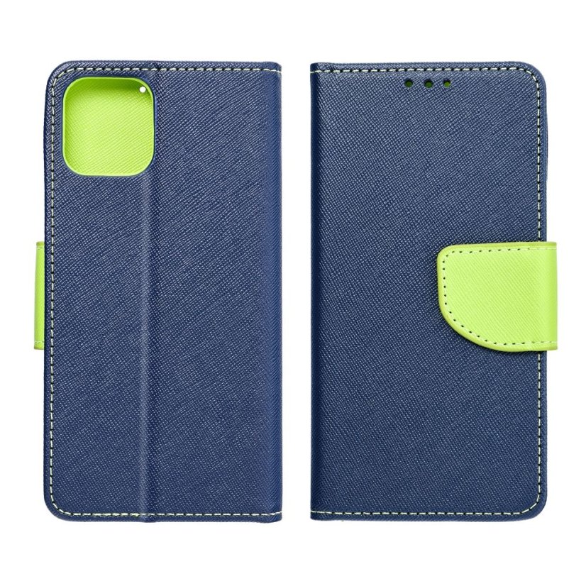 Kryt Fancy Book Case Motorola Moto G75 Navy / Lime