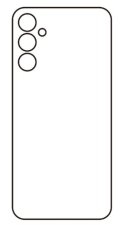 Hidrogél - hátsó védőfólia - Samsung Galaxy A35