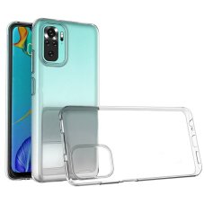 Kryt Case Xiaomi Mi Note 10 Lite Silikónový kryt s hrúbkou 0,5 mm Priesvitný