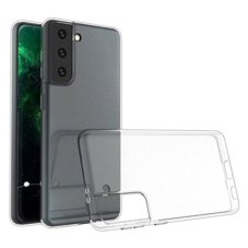 Kryt Case Samsung Galaxy S21 Plus Silikónový kryt s hrúbkou 0,5 mm Priesvitný