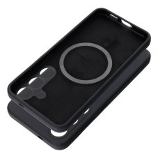 Kryt Case Silicone 2mm Samsung Galaxy S25 Plus s MagSafe Black