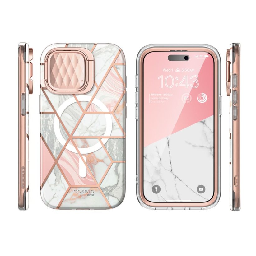 Kryt Supcase Cosmo Mag Magsafe iPhone 15 Pro Max Marble