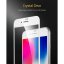 10ks balenie - 3D ochranné sklo na celý displej - iPhone 6 Plus/6S Plus - biele