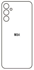 Hydrogel - zadná ochranná fólia - Samsung Galaxy M34 5G