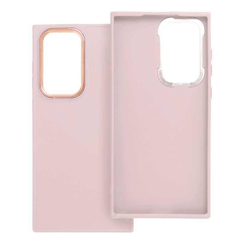 Kryt Frame Case Samsung Galaxy S22 Ultra Powder Pink