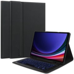 Kryt Tech-Protect SC Pen + Keyboard Samsung Galaxy Tab S9 FE+ Plus 12.4 X610 / X616B Black Kryt Tech-Protect SC Pen + Keyboard Samsung Galaxy Tab S9 FE+ Plus 12.4 X610 / X616B Black