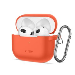 Kryt Tech-Protect Silicone Hook Apple Airpods 3 Neon Orange Kryt Tech-Protect Silicone Hook Apple Airpods 3 Neon Orange