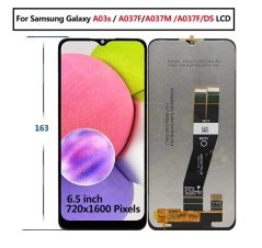 LCD displej + dotykové sklo Samsung Galaxy A03s (big glass 163mm)