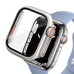Ochranné sklo Tech-Protect Defense360 Apple Watch 10 (46 mm) Titanium/Orange Ochranné sklo Tech-Protect Defense360 Apple Watch 10 (46 mm) Titanium/Orange