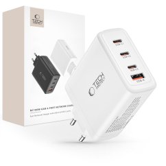 Nabíjačka do siete Tech-Protect Nc100W-Gan 4-Port Network Charger PD100W/QC3.0 White