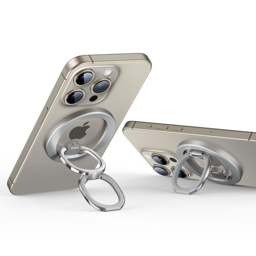 Kryt ESR Halolock Magnetic Magsafe Phone Ring Stand Titanium