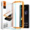 2ks v balení, set ochranných skiel Spigen Alm Glas.Tr 2-Pack Google Pixel 7A Clear