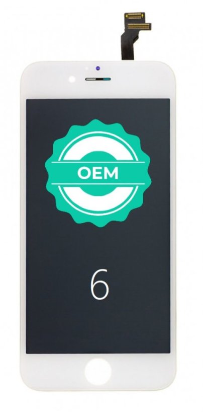 Fehér LCD iPhone 6 + OEM érintőpanel