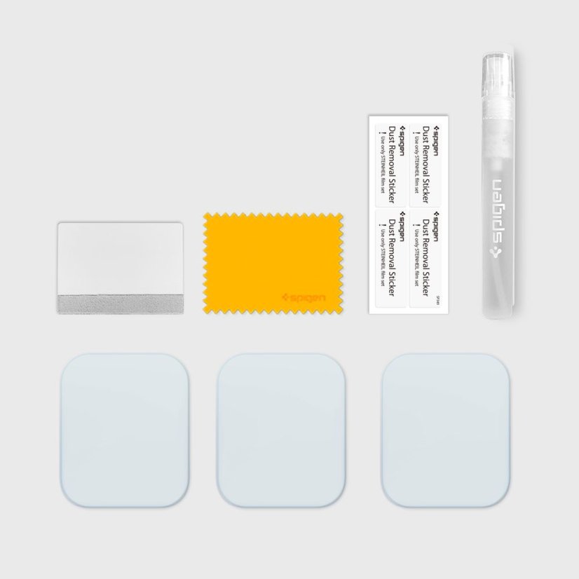 Ochranná fólia Spigen Neo Flex 3-Pack Apple Watch 6 / 7 / 8 / 9 / SE 1 / 2 / 3 (40 / 41 mm) Clear
