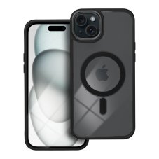 Kryt Color Edge Mag Cover Case s MagSafe iPhone 15 Plus Black Kryt Color Edge Mag Cover Case s MagSafe iPhone 15 Plus Black