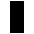 Kijelző kerettel Xiaomi Redmi Note 14 Pro+ 5G Black (Service Pack - eredeti pótalkatrész)
