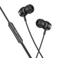 Vezetékes fülhallgató USB C Hoco M122 Black