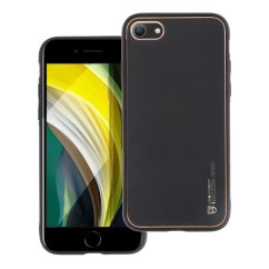 Kryt Leather Case iPhone 7 / 8 / SE 2020 / SE 2022 Black