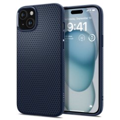 Kryt Spigen Liquid Air iPhone 15 Navy Blue