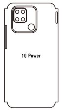 Hidrogél - hátsó védőfólia - Xiaomi Redmi 10 Power