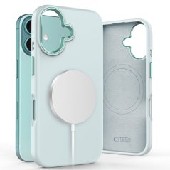 Kryt Tech-Protect Silicone Pure Magsafe iPhone 16 Sky Blue Kryt Tech-Protect Silicone Pure Magsafe iPhone 16 Sky Blue
