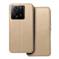 Kryt Dual Pocket Book Case Xiaomi 13T / 13T Pro Gold Kryt Dual Pocket Book Case Xiaomi 13T / 13T Pro Gold