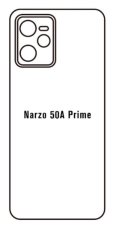 Hydrogel - zadná ochranná fólia - Realme Narzo 50A Prime