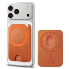 Tok Spigen Valentinus Valentinus Magfit+ Magsafe Universal Magnetic Card Holder fém Orange