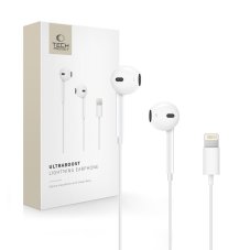 Slúchadlá Tech-Protect Ultraboost Lightning Earphone Core White Slúchadlá Tech-Protect Ultraboost Lightning Earphone Core White