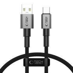 Kábel Tech-Protect Ultraboost Dna Type-C Cable 15W/3A 25cm Iron Grey
