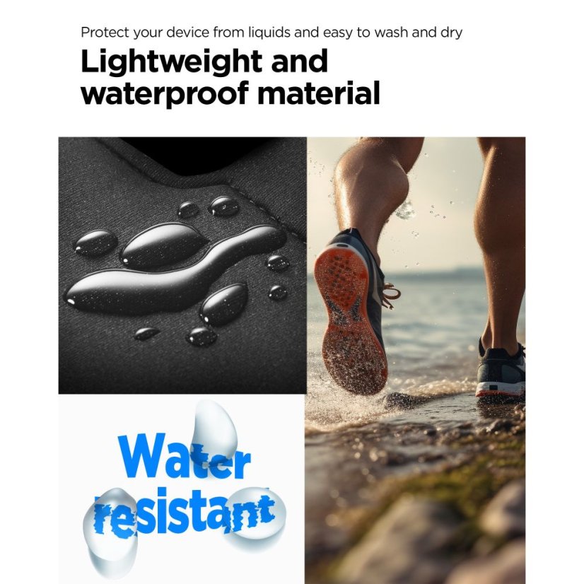 Držiak na ruku Spigen A703 Dynamic Shield Armband Black