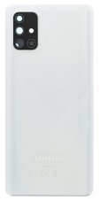 Samsung Galaxy A71 - Zadný kryt baterie - Crush White so sklíčkom zadnej kamery (náhradný diel) Samsung Galaxy A71 - Zadný kryt baterie - Crush White so sklíčkom zadnej kamery (náhradný diel)