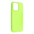 Kryt Jelly Case Mercury  iPhone 13 Pro žltý limetkový