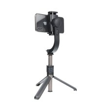 Selfie tyč Selfie Stick With Wireless Remote Control Tripod With Stabilizer Gimbal Sstr-L08 Black