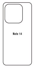 engaroGuard Hydrogel - zadná ochranná fólia - Xiaomi Redmi Note 14 4G