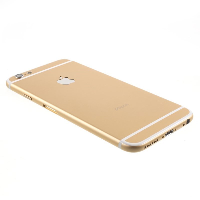 iPhone 6 Plus - Zadný housing s predinštalovanými dielmi (Champagne Gold)