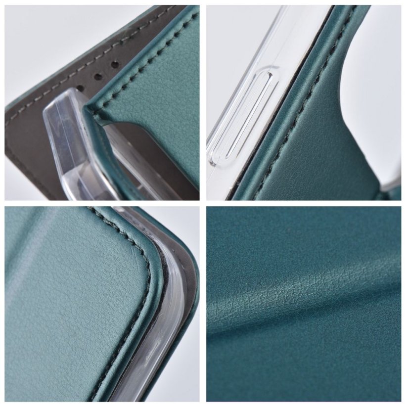 Kryt Smart Magneto Book Case iPhone 14 Pro Dark Green