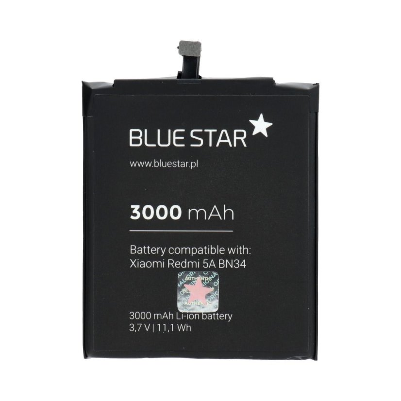 Akkumulátor Battery Xiaomi Redmi 5A (Bn34) 3000 mAh Blue Star