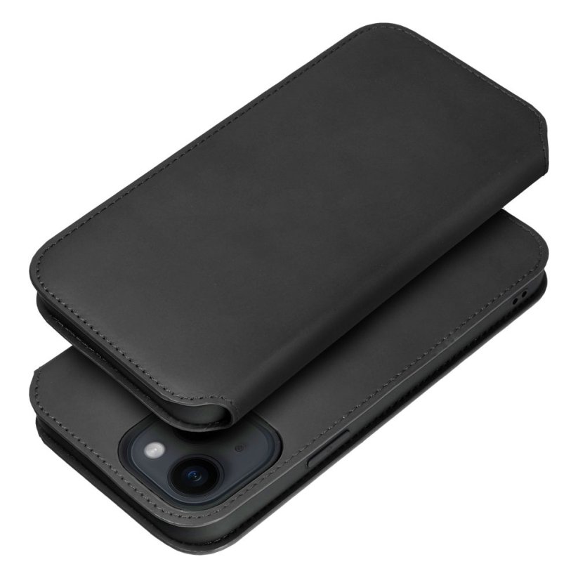 Kryt Dual Pocket Book iPhone 14 Pro Black