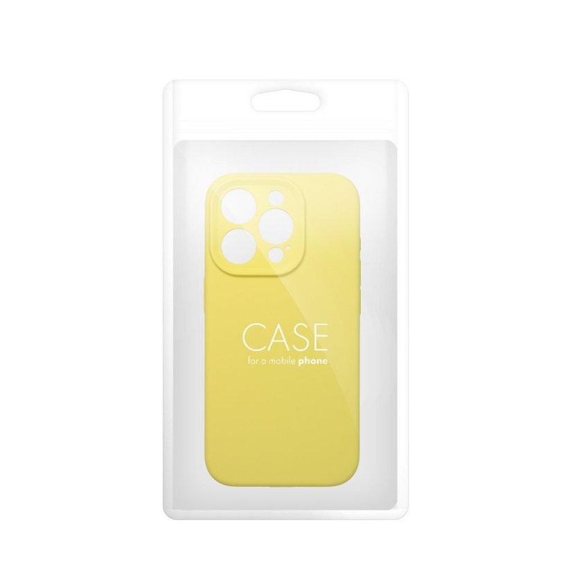 Kryt Case Silicone 2mm iPhone 13 Lemon