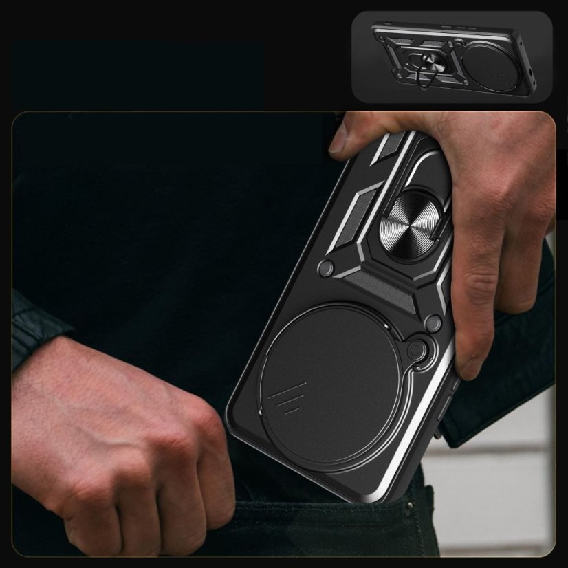 Kryt Tech-Protect Camshield Pro Xiaomi Redmi Note 14 Pro+ Plus 5G Matte Black