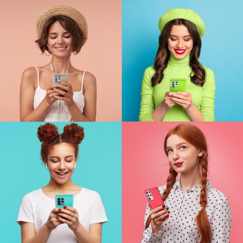 Kryt Jelly Case Mercury  iPhone 13 Pro tyrkysový