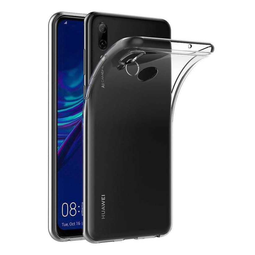 Transparentný silikónový kryt s hrúbkou 0,5mm  Huawei Y7 2019