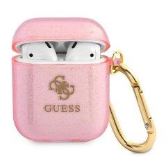 Kryt Guess Case Apple Airpods 1/2 Gua2Ucg4Gp (Glitter Collection) Pink Kryt Guess Case Apple Airpods 1/2 Gua2Ucg4Gp (Glitter Collection) Pink