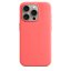 iPhone 15 Pro Silicone Case s MagSafe - Guava design (lososový)