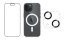 3PACK - Hydrogel s výrezom pre prednú kameru + Crystal Air kryt s MagSafe + ochranné sklíčko kamery pre iPhone 15