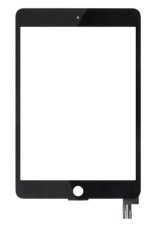 Apple iPad mini 5 - érintőkijelző, üveg (digitalizátor) - fekete - A2124 / A2126 / A2133